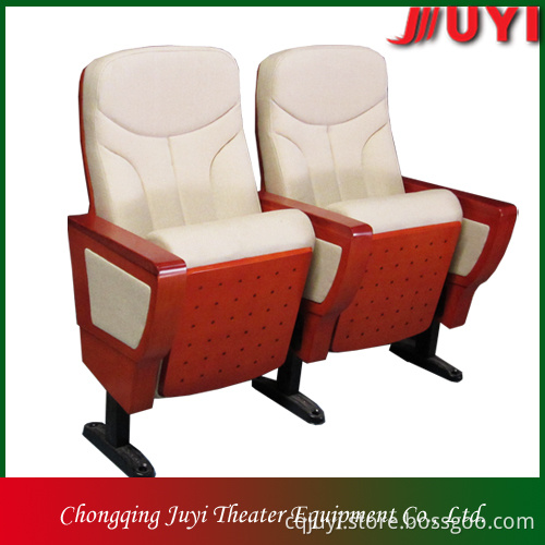 JY-999M factory price colored salon chairs wooden seat back waiting chairs for salon folding salon chair